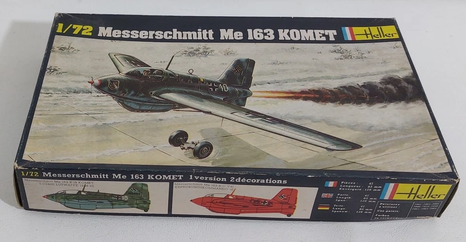I133353 KIT HELLER 1/72 n. 237 - Aereo Messerschmitt Me 163 Komet - Immagine 1 di 4