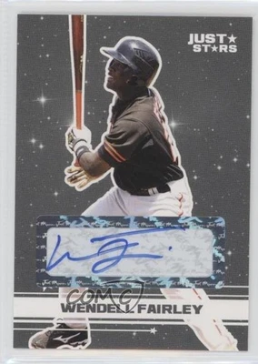 2008 Just Minors Just Stars Auto /100 Wendell Fairley #81 Rookie Auto RC - Image 1 of 2