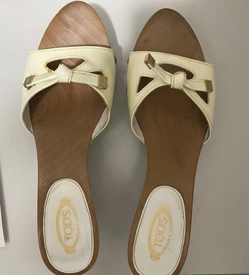 Zapatos para mujer Tod’s charol mulas y zuecos talla 8 Foto 1 de 4