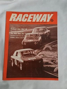 = Vintage Raceway August 1966 Publication of Riverside Int Raceway Brabham - Picture 1 of 3