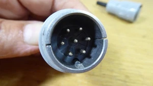 Microphone Neumann/Gefell, coupling plug 7-pin, NS 105-U 500/1A - Picture 1 of 3