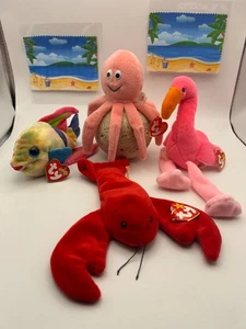 Lote Beanie Baby, 4 Gorros. - Imagen 1 de 2