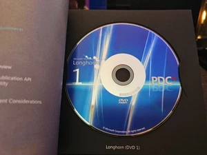 ULTRA RARE: Microsoft PDC 2003 "The Goods" - Windows Longhorn Beta DVDs! (Vista) - Picture 1 of 6