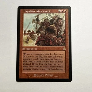 Maniobras impulsivas - Magic the Gathering MTG - Odyssey - LP - Imagen 1 de 2