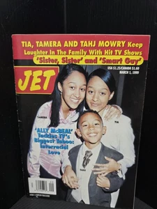 1999 March 1 JET Magazine: Tia, Tamera, Tahj Mowry (Sister, Sister / Smart Guy) - Imagen 1 de 2