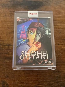 2021 Topps Project 70 DJ Skee Rainbow Foil #324 Shohei Ohtani /70 Anime - Picture 1 of 2