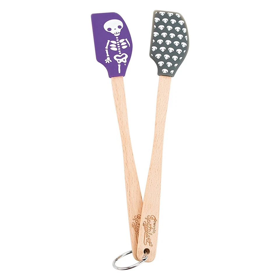 Mini espátulas esqueletos Tovolo Spatulart, conjunto de 2 - Imagem 1 de 1