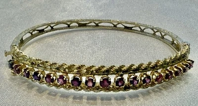 MAGNIFICENT 14K YELLOW GOLD RUBY BRACELET *MUST SEE* - Image 1 of 4