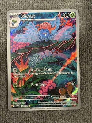 Pokemon Gloom 198/197 SV03: Obsidian Flames Holo - Image 1 of 2