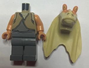 Lego Star Wars Minifigures - Gungan Jar Jar Binks LSW Bonus sw0301x 75080 - Picture 1 of 2
