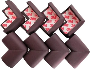 8 Protectores De Esquinas Adhesivos De Espuma Para Bebes Muebles Mesas En Ofert - Picture 1 of 7