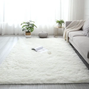 Plush Carpet For Living Room Fluffy Carpets Bedroom Non-slip Thicken Floor Mat - Picture 1 of 37