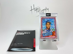 🔥🔥🔥 Topps 2020 #290 - 1985 Dwight Gooden X Gregory Siff Artist Proof #/20