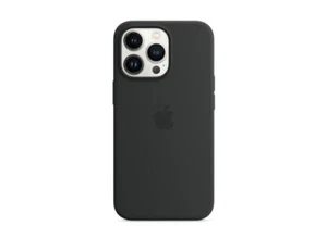 Apple iPhone 13 Pro Max Silicone Case with MagSafe | Color: Midnight black - Picture 1 of 2