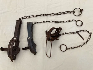Vintage Victor Animal Traps, LOT of THREE, Hunting, Cabin Decor, Man Cave. - Picture 1 of 23