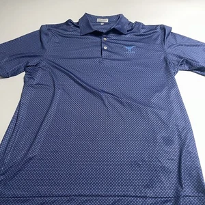 Polo de golf Peter Millar verano confort rendimiento para hombre L logotipo de club de golf - Imagen 1 de 9