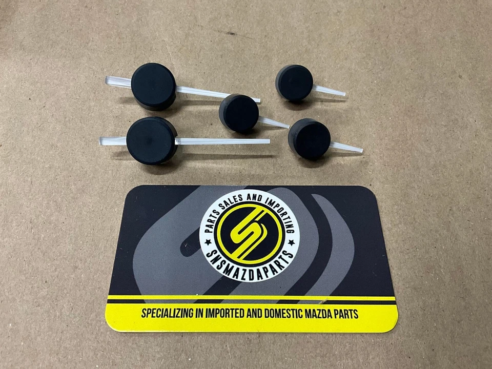 90-97 Mazda Miata MX5 MX-5 OEM Gauge Cluster Dash Needle White Complete Set of 5 - Image 1 of 1