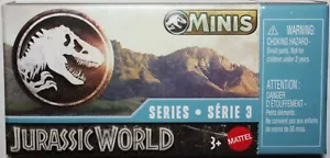 Dinosauro JURASSIC WORLD MINIS serie 3 numero 6 2023 NUOVO Atrociraptor Indoraptor - Foto 1 di 6