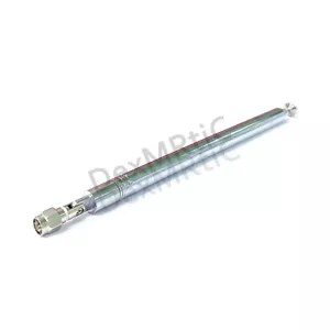 1PC FM radio aerial telescopic antenna SMA Male Connector 10 sections 1.2m NEW - Picture 1 of 6