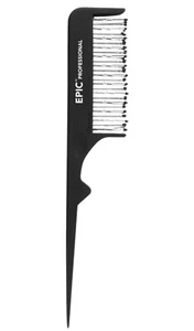 EPIC Pro Teeze W/ eez Tease Back Combing Tool PIN COMB - BLACK ONLY - Picture 1 of 2