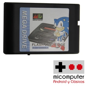 Sega Mega Drive Patrone Flash Megadrive MICROSD 8 16 32 GB Neu Typ Everdrive - Bild 1 von 6