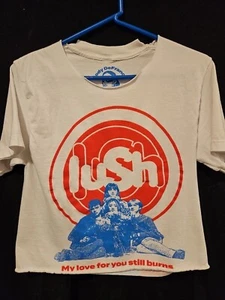 Üppiges Shoegaze Band kleines Shirt, cropped und verändert. - Bild 1 von 11