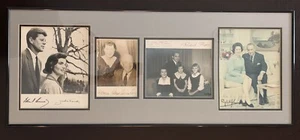 Foto firmate Richard & Pat Nixon, Lyndon & Lady Bird Johnson & Mamie Eisenhower - Foto 1 di 10