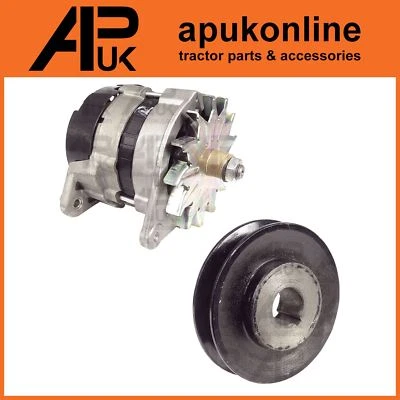 Alternador y polea ACR para tractor David Brown 885 890 900 950 990 995 996 1190 Foto 1 de 4