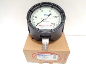 WIKA Xsel Type: 233.34 4.5" Range: 150PSIG, 1/2" NPT LM Process Gauge - Picture 1 of 5