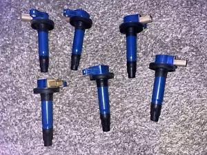 Accel Blue Supercoil For 10-16 Ford V6 3.5L EcoBoost 6 Pack F150 Flex Explorer - Picture 1 of 3