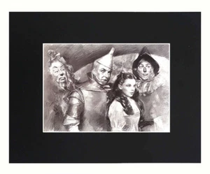the wizard of oz 8x10 matted Art Print Printed Poster Decor picture Gift Artwork - Picture 1 of 6