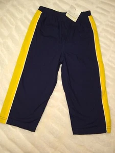 NWT Baby Boy’s Sz 18M Pants Navy Blue Elastic Waist Lined~Nursery Rhyme - Picture 1 of 6