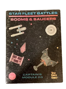 Starfleet Battles Booms & Saucers - Task Force Games - Captains Module D3 - Picture 1 of 7