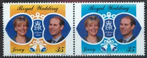 Jersey 1999 Royal Wedding Edward & Sophie set SG 903-904 MNH mint *COMBINED POST - Picture 1 of 1