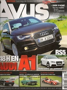 AVUS 4 AUDI RS5 Q7 V8 4.2 TDI 80 CABRIO 2.8 174CH A5 CABRIOLET 2.0 TFSI 60L 1972 - Bild 1 von 1