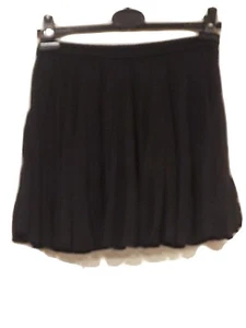 Ecote Size XS black skirt 100% Rayon - Picture 1 of 5