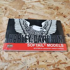 Harley-Davidson 2019 Softail Models Owner's Manual 94000536