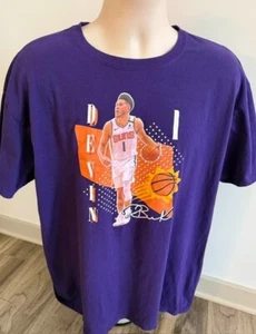 MAJESTIC DEVIN BOOKER T SHIRT XXL SUNS PURPLE - Picture 1 of 1