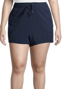 NEU! Avia Damen Übergröße Active Woven City Short Größe 3X (24W-26W) MARINEBLAU - Bild 1 von 12