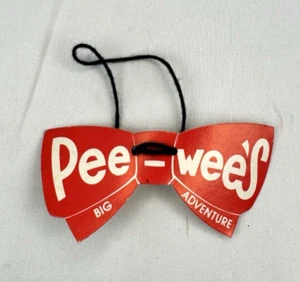 1985 "PEE WEES BIG ADVENTURE" Pee Wee Herman Original FILM WERBEFLIEGE - Bild 1 von 6