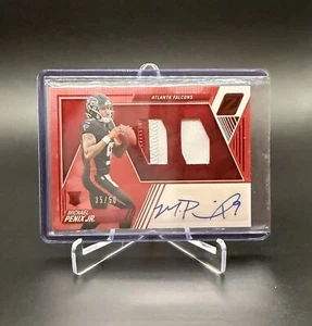 2024 Panini Zeneth Michael Penix Jr. #201 Rookie Patch Auto /50 - Picture 1 of 2