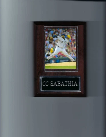 CC SABATHIA PLAQUE BASEBALL MILWAUKEE BREWERS MLB Cover