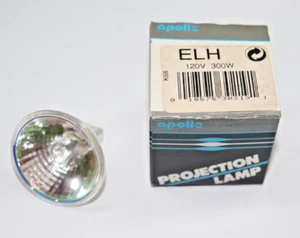 PROJECTOR LAMP -ELH -120V 300W -APOLLO - Picture 1 of 1