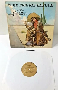 Pure Prairie League Two Lane Highway Vinyl Lp 33 Rpm 1975 - Picture 1 of 2