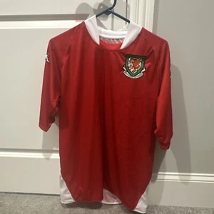 Vintage Kappa Large Wales 2007-2008 Soccer jersey - Bild 1 von 4