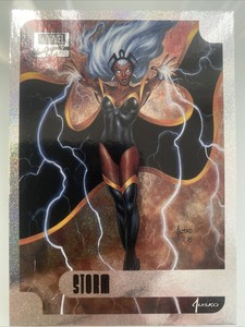 2016 Marvel Masterpieces Holofoil Storm Card 7 Of 17 In Set
