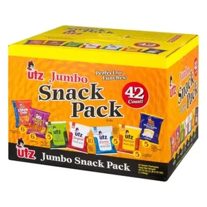 Utz Jumbo Snack Pack, 1 Oz., 42 Pk. - Picture 1 of 7
