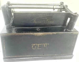 Antiker Edison 2 Min GEM Modell B Phonograph Guss, Teile - Bild 1 von 7