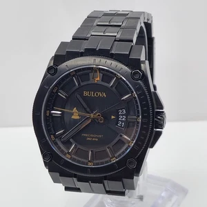 Reloj Hombre Bulova Precisionista Edición Especial Grammy Dorado/Negro 46mm 98B296 - Imagen 1 de 9