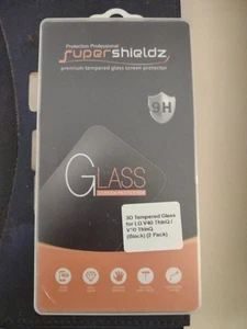 2x Supershieldz for LG V40 ThinQ Full Cover Tempered Glass Screen Protector - Photo 1 sur 2